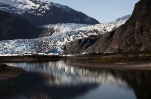 Mendenhall Floating Ice and Glacier 